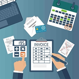 What is the definition of an invoice