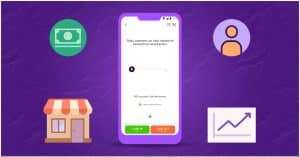 Retailer managing cash and sales digitally using Udhaar Book app.