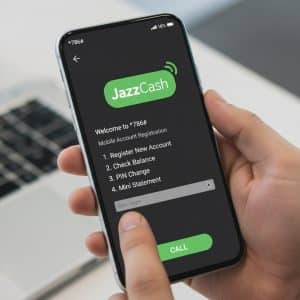 Dial *786# to open JazzCash account through mobile USSD registration in Pakistan