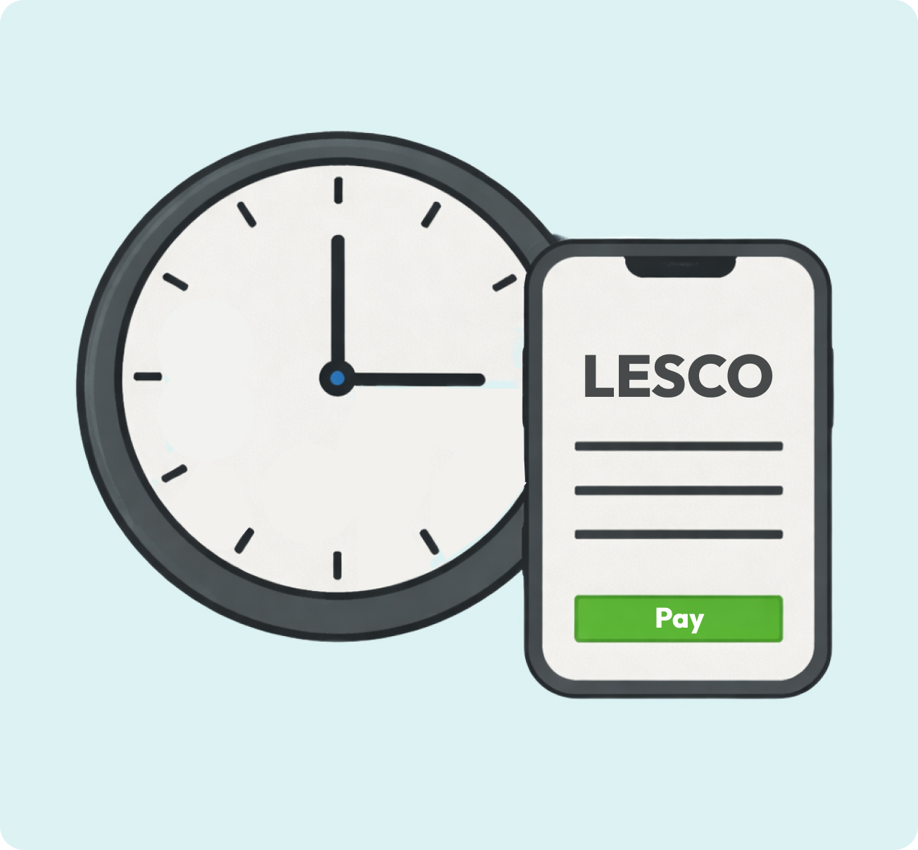 Pay lesco bill online and earn