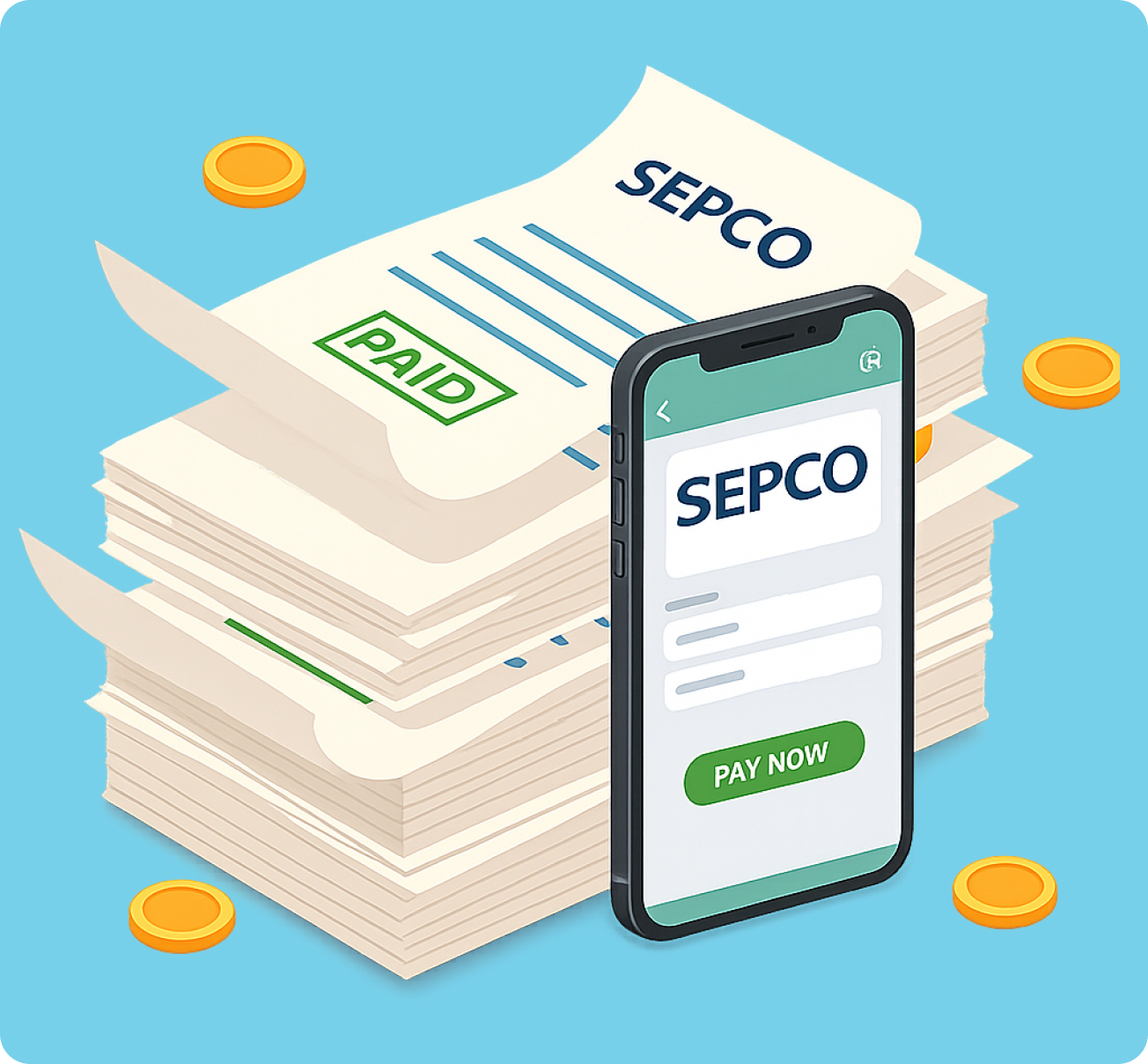 pay sepco bill in bulk