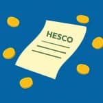 check hesco bill online