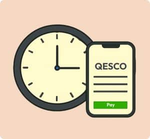 how to check qesco bill