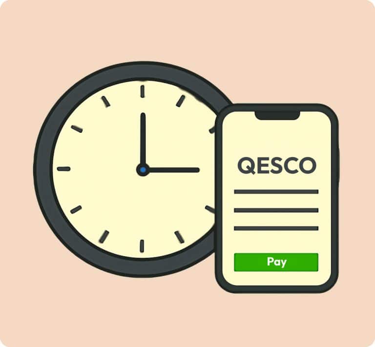 how to check qesco bill